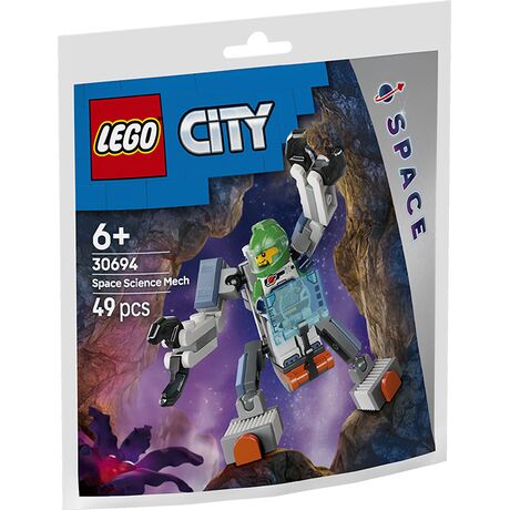 30694 Polybag City Mech Scientifico Spaziale