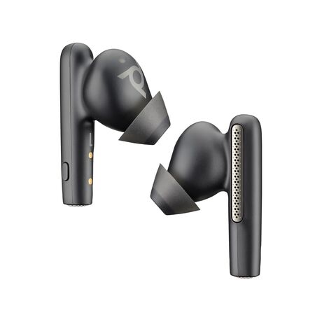 Poly Voyager Free 60 UC Black Earbuds +BT700 USB-C Adapter +Basic Charge Case