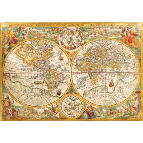 CLEMENTONI Ancient Map puzzle 2000pcs
