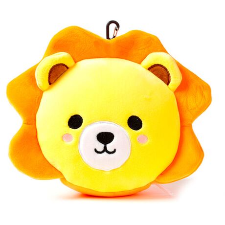 PUCKATOR Relaxeazzz Adoramals Lion travel pillow eye mask