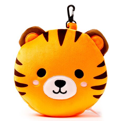 PUCKATOR Relaxeazzz Adoramals Tiger travel pillow eye mask