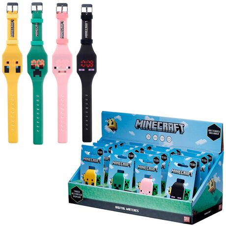 PUCKATOR Minecraft digital watch