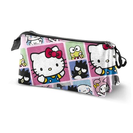 KARACTERMANIA Hello Kitty Panels triple pencil case