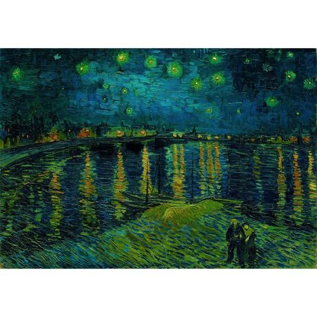 CLEMENTONI Museum Van Gogh Starry Night Over the Rhone puzzle 1000pcs