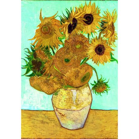 CLEMENTONI Museum Van Gogh Sunflowers puzzle 1000pcs