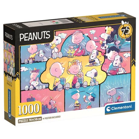 CLEMENTONI Snoopy puzzle 1000pcs