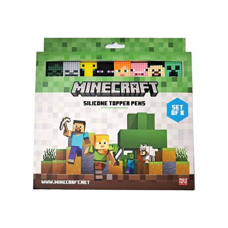 PUCKATOR Minecraft Set 8 Topper Fine Point pens