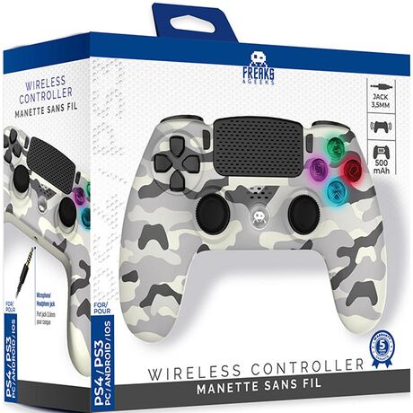 FREAKS PS4 Controller Wireless White Camo