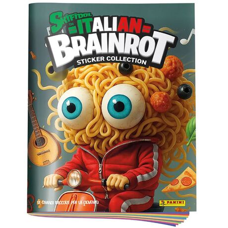 PANINI Stickers Skifidol BRAINROT Album Collection