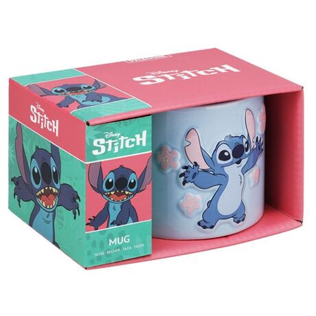 Paladone Tazza 3D Disney Stitch Flowers