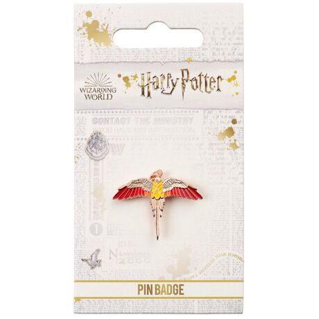 THE CARAT SHOP Harry Potter Fawkes pin badge