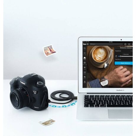 Ugreen USB cable - mini USB 480 Mbps 2m US132 (black)