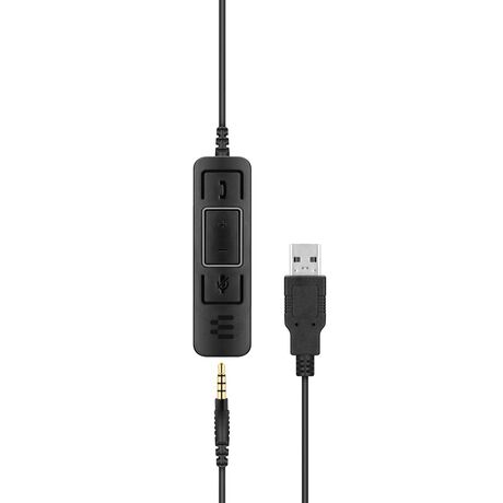 EPOS | SENNHEISER IMPACT SC 75 USB MS Headset Wired USB Type-A Black