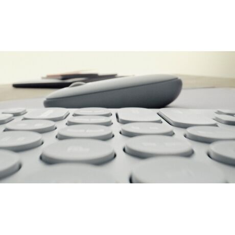 Logitech 910-007014 mouse Travel Ambidextrous RF Wireless + Bluetooth Optical 4000 DPI