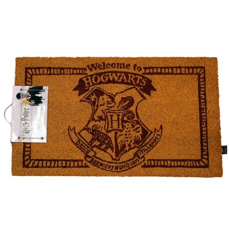 SD TOYS Harry Potter Welcome to Hogwarts doormat
