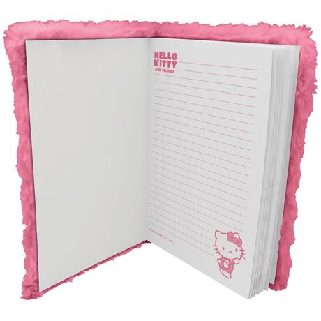 KIDS LICENSING Hello Kitty and Friends A5 Plush notebook
