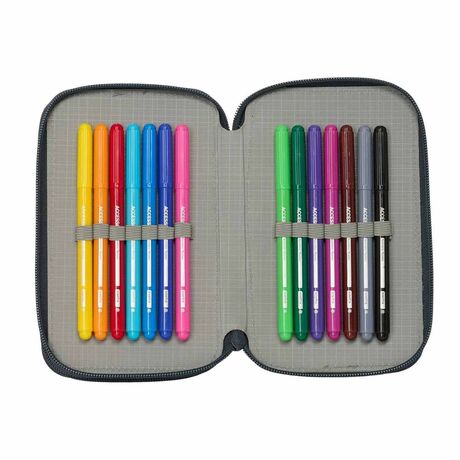 SAFTA Real Madrid 25/26 double pencil case 29pcs