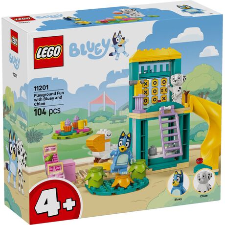 11201 Bluey Divertimento al Parco Giochi di Bluey e Chloe