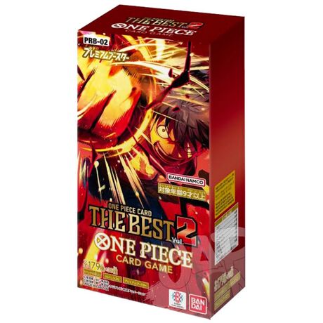 One Piece JPN The Best PRB-02 Box 10 Buste