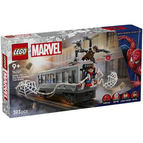 76321 Marvel Spider-Man contro Doc Ock: Duello sul Treno