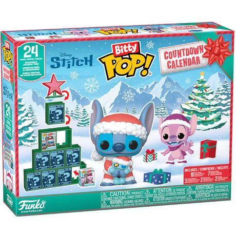 FUNKO COUNTDOWN CALENDAR Disney Stitch Holiday