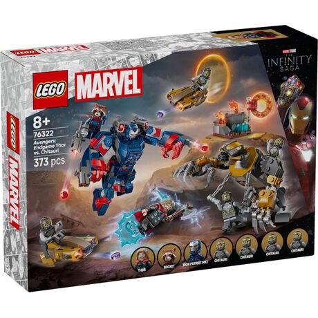 76322 Marvel Avengers Endgame Thor contro Chitauri