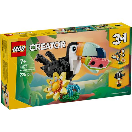 31173 Creator 3 in 1 Animali Selvatici Tucano Tropicale