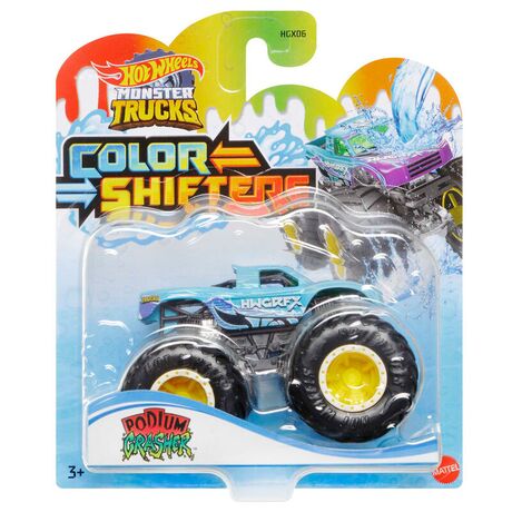 MATTEL Hot Wheels Monster Trucks Color Shifters assorted car