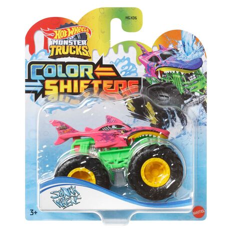 MATTEL Hot Wheels Monster Trucks Color Shifters assorted car
