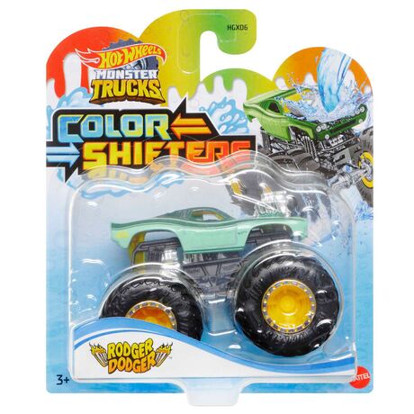 MATTEL Hot Wheels Monster Trucks Color Shifters assorted car