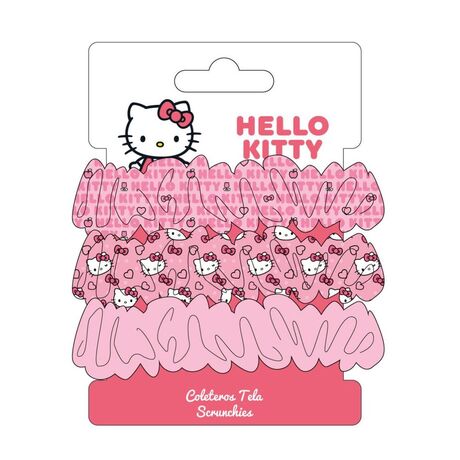 CERDÁ Hello Kitty pack 3 scrunchies