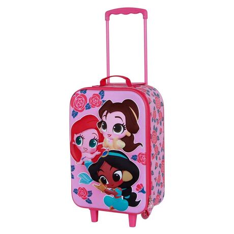 KARACTERMANIA Disney Princess 3D Trolley suitcase 52cm