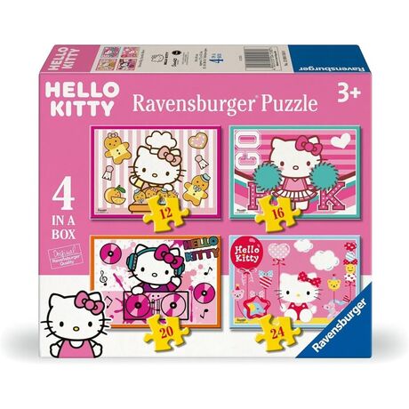 RAVENSBURGER Hello Kitty puzzle 12-16-20-24pcs
