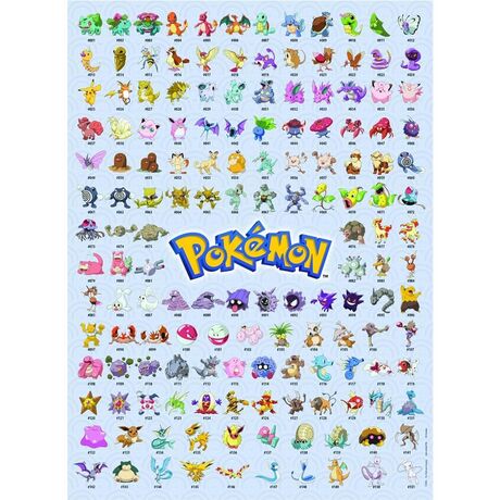 RAVENSBURGER Pokemon puzzle 500pcs