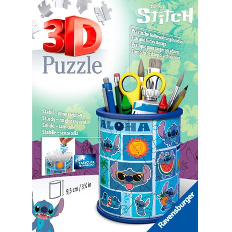 RAVENSBURGER Disney Stitch pencil holders 3D puzzle 54pcs