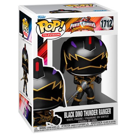 FUNKO POP figure Power Rangers  Dino Thunder - Black Dino Thunder Ranger