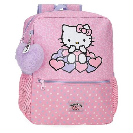 JOUMMA BAGS Hello Kitty Hearts & Dots adaptable backpack 33cm