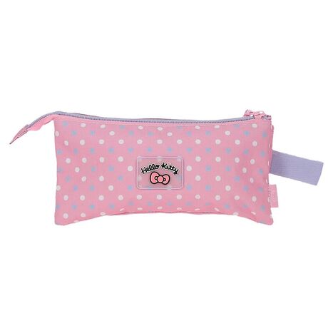 JOUMMA BAGS Hello Kitty Hearts & Dots triple pencil case