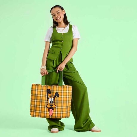 LOUNGEFLY Loungefly Disney Pluto 95th Anniversary shopping bag