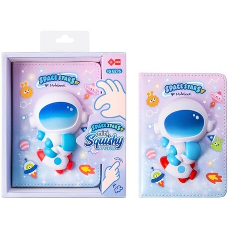 Taccuino 3D Squishy Space Stars Spaceman