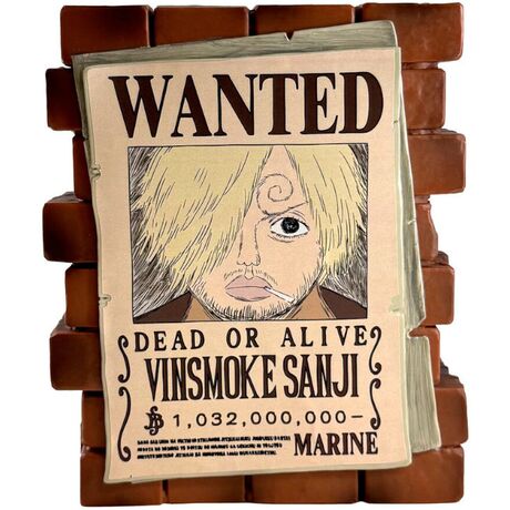 PLASTOY Salvadanaio One Piece Wanted Sanji Vinsmoke