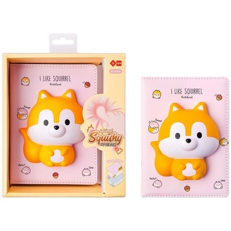 Taccuino 3D Squishy I Like Squirrel