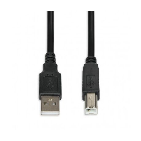 iBox IKU2D USB cable 1.8 m USB 2.0 USB A USB B Black