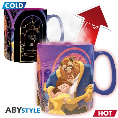Tazza Cambia Colore Disney La Bella e La Bestia