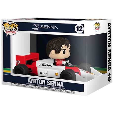 FUNKO POPS Rides Deluxe McLaren Ayrton Senna 12
