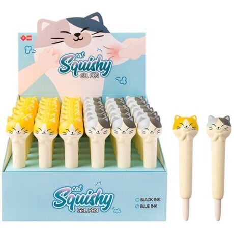 Penna 3D Squishy Cat 1pz Assortimento