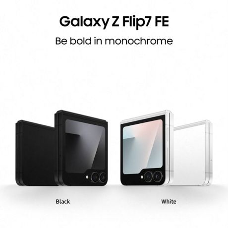 Samsung Galaxy Z Flip7 FE Smartphone 128GB White