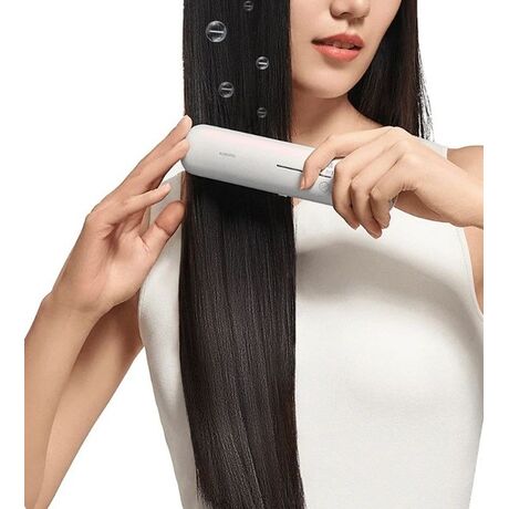 Xiaomi Cordless Hair Straightener Brush Hair straightening brush 28 W White, Black