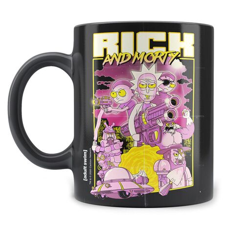 SD TOYS Rick and Morty Retro Poster mug