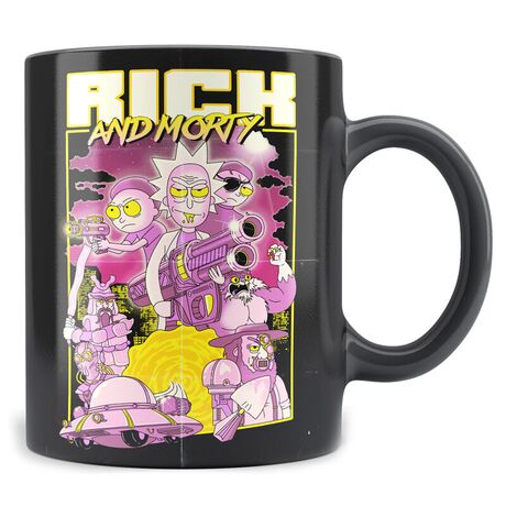 SD TOYS Rick and Morty Retro Poster mug
